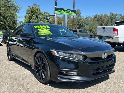 Crystal Black Pearl 2018 Honda Accord Sport