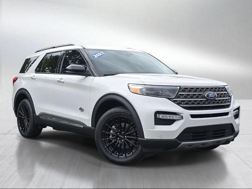 White Metallic 2023 Ford Explorer King Ranch