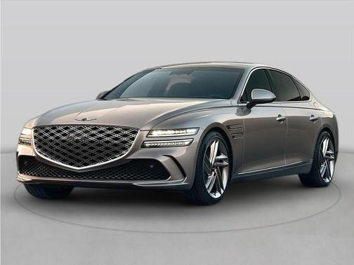 Alta White 2025 Genesis G80 2.5T Sport Prestige AWD