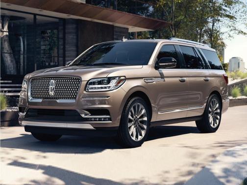 Blue 2019 Lincoln Navigator Reserve