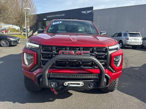 Volcanic Red 2023 GMC Canyon AT4X