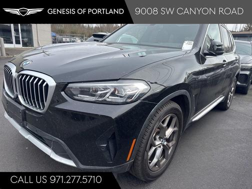 Black Sapphire Metallic 2024 BMW X3 xDrive30i