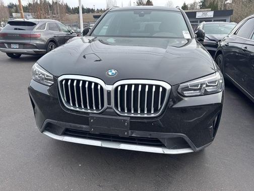 Black Sapphire Metallic 2024 BMW X3 xDrive30i