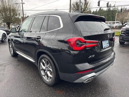 Black Sapphire Metallic 2024 BMW X3 xDrive30i