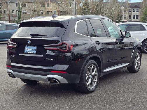Black Sapphire Metallic 2023 BMW X3 xDrive30i
