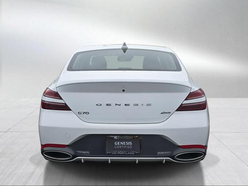 Alta White 2025 Genesis G70 2.5T AWD