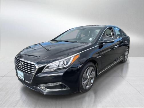 Black 2016 Hyundai Sonata Plug-In Hybrid Base