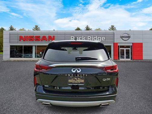 Black Obsidian 2023 INFINITI QX50 Luxe