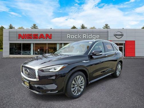 Black Obsidian 2023 INFINITI QX50 Luxe