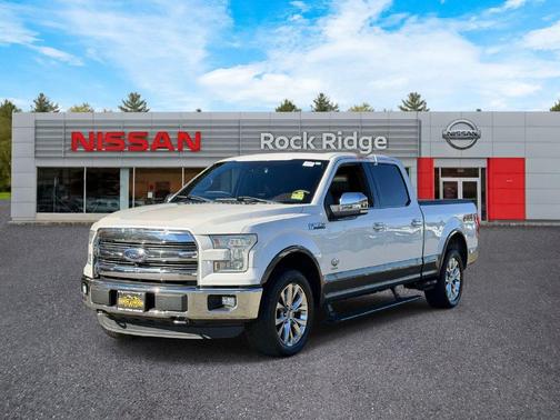 White Platinum 2015 Ford F-150 King Ranch