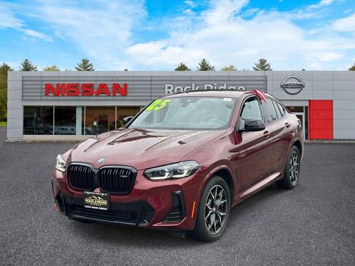 Red Metallic 2025 BMW X4 M40i