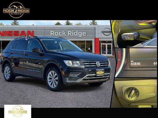 Deep Black Pearl Effect 2019 Volkswagen Tiguan 2.0T SE