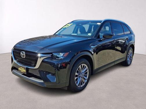 Jet Black Mica 2025 Mazda CX-90 Preferred