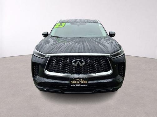 Mineral Black 2023 INFINITI QX60 Luxe