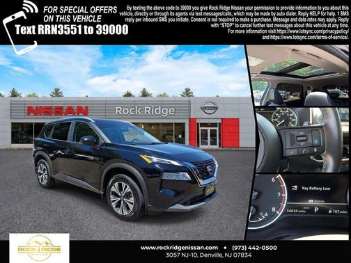 Black 2023 Nissan Rogue SV