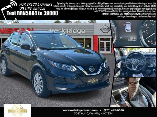 Magnetic Black 2022 Nissan Rogue Sport SV