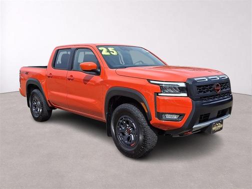 Orange 2025 Nissan Frontier PRO-4X