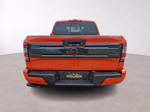 Orange 2025 Nissan Frontier PRO-4X