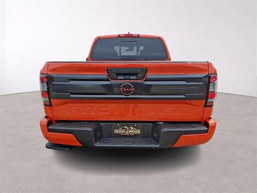 Orange 2025 Nissan Frontier PRO-4X