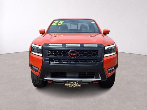 Orange 2025 Nissan Frontier PRO-4X