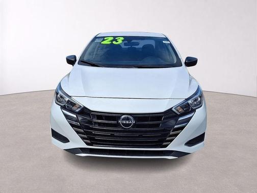 Cloud White 2023 Nissan Versa S