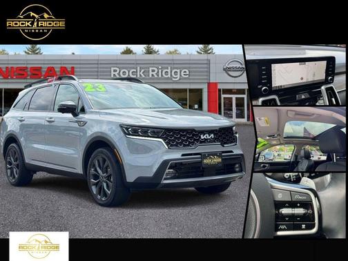 Gray 2023 Kia Sorento X-Line SX Prestige