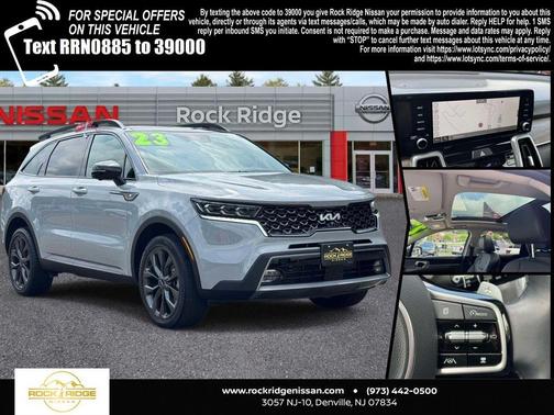 Gray 2023 Kia Sorento X-Line SX Prestige