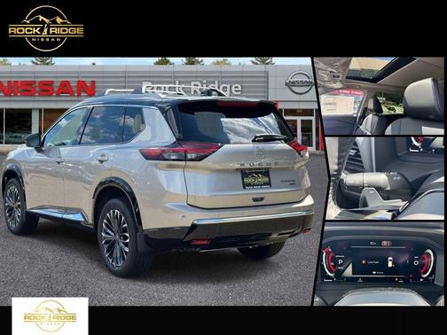 Silver Metallic 2026 Nissan Rogue Platinum