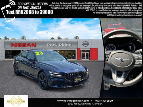Capri Blue 2023 Genesis G70 2.0T