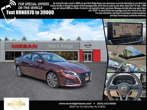 Garnet Pearl 2023 Nissan Altima 2.5 SL