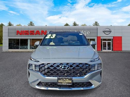 Gray 2023 Hyundai SANTA FE Calligraphy
