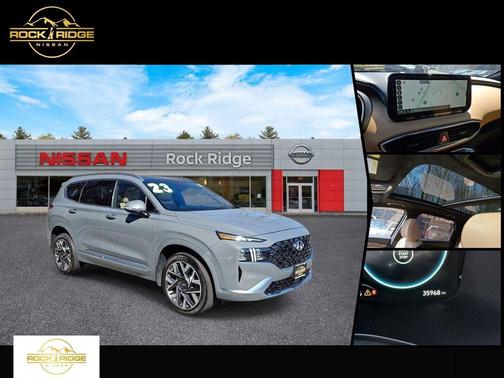 Gray 2023 Hyundai SANTA FE Calligraphy
