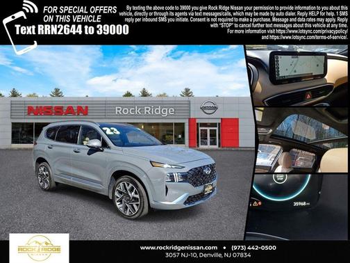 Gray 2023 Hyundai SANTA FE Calligraphy