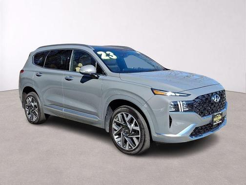 Gray 2023 Hyundai SANTA FE Calligraphy