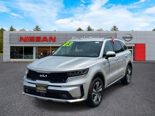 Silky Silver 2023 Kia Sorento Hybrid EX