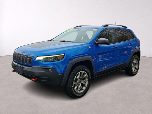 Hydro Blue Pearlcoat 2020 Jeep Cherokee Trailhawk