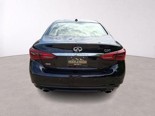 Black Obsidian 2023 INFINITI Q50 LUXE