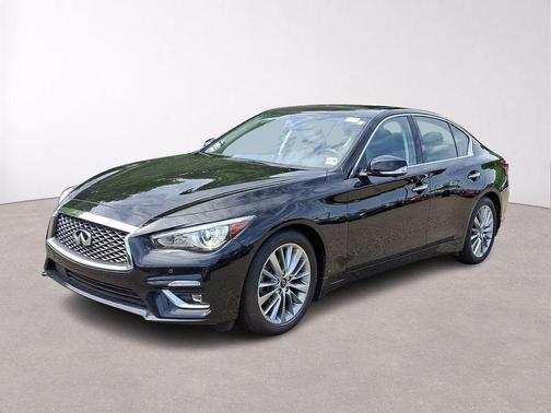 Black Obsidian 2023 INFINITI Q50 LUXE