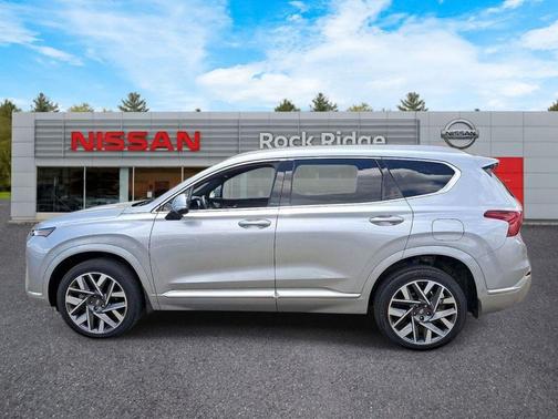 Shimmering Silver 2023 Hyundai SANTA FE Calligraphy