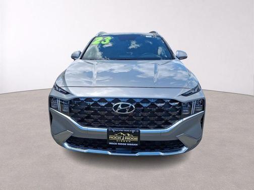 Shimmering Silver 2023 Hyundai SANTA FE Calligraphy