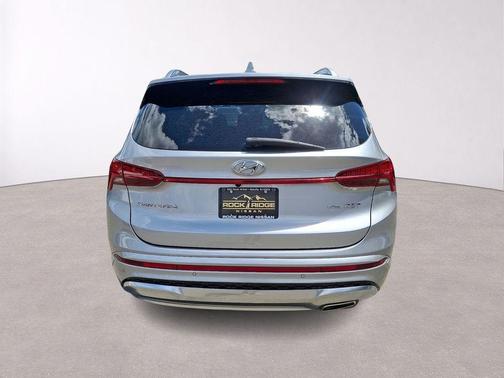 Shimmering Silver 2023 Hyundai SANTA FE Calligraphy