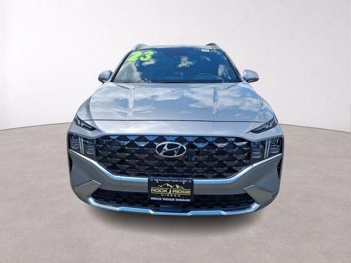 Shimmering Silver 2023 Hyundai SANTA FE Calligraphy