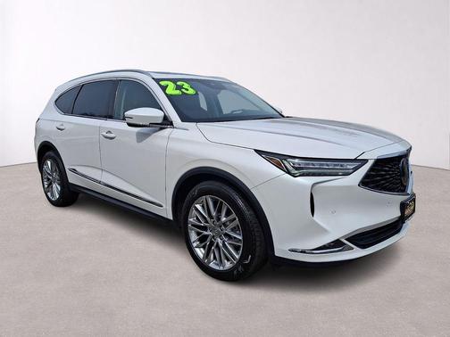 Platinum White Pearl 2023 Acura MDX Advance