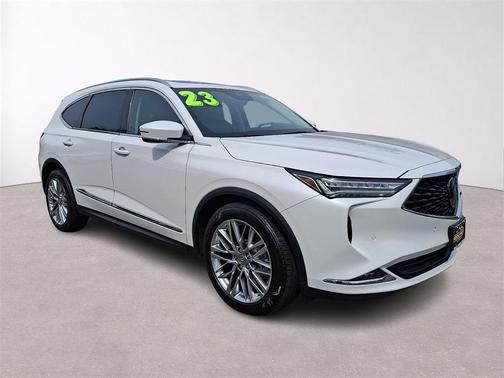 Platinum White Pearl 2023 Acura MDX Advance
