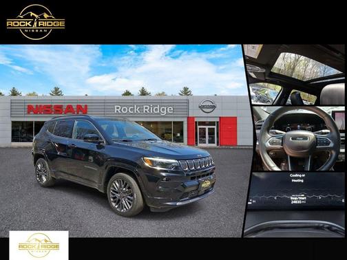 Diamond Black 2022 Jeep Compass Limited