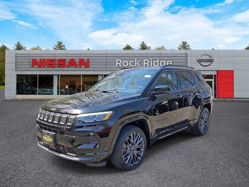 Diamond Black 2022 Jeep Compass Limited