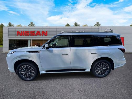 Radiant White 2027 INFINITI QX80 Luxe