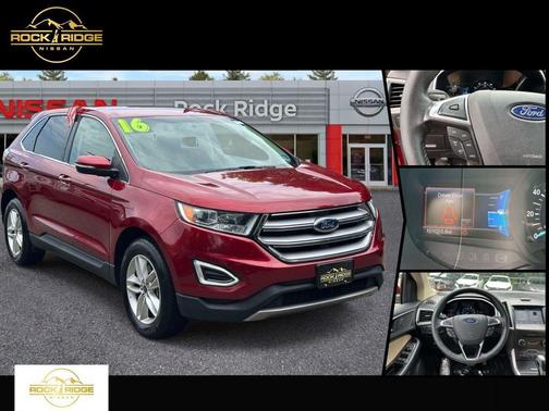 Ruby Red Metallic 2016 Ford Edge SEL