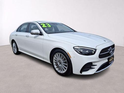 Polar White 2023 Mercedes-Benz E-Class E 350 4MATIC