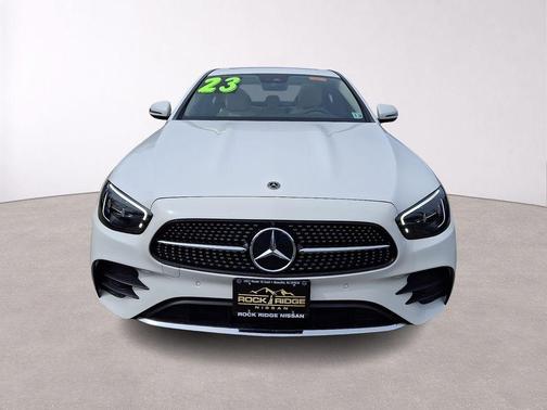 Polar White 2023 Mercedes-Benz E-Class E 350 4MATIC